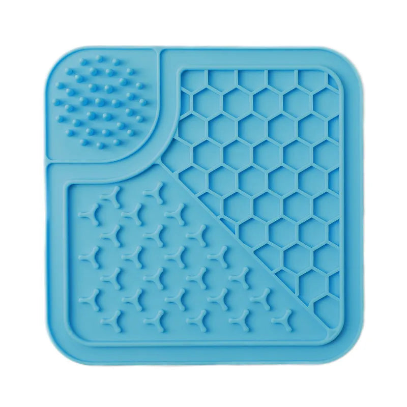 Lick Pad — silicone slow feeder for grooming and mealtime