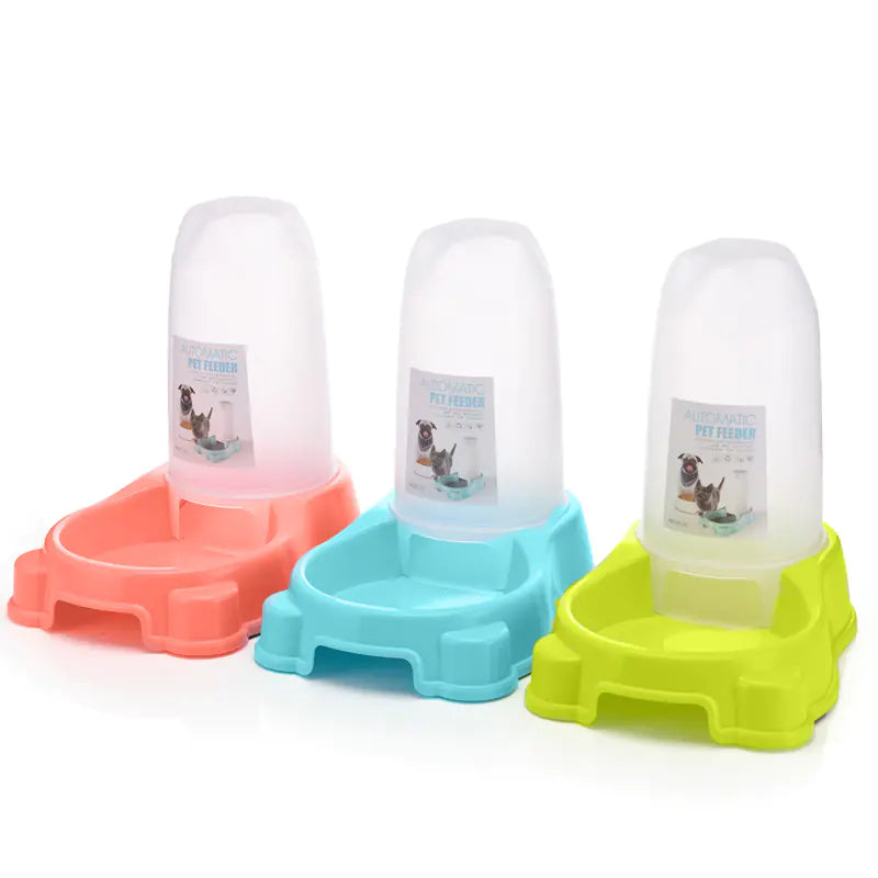 Auto Dispenser — gravity-fed bowl set for food and water