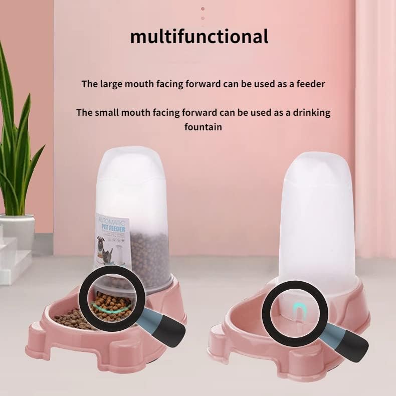 Auto Dispenser — gravity-fed bowl set for food and water