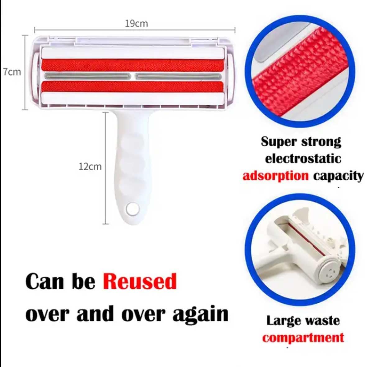 Lint Roller — reusable fur remover for pet owners