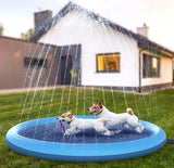 Summer Pet Pool — foldable outdoor splash pool for dogs
