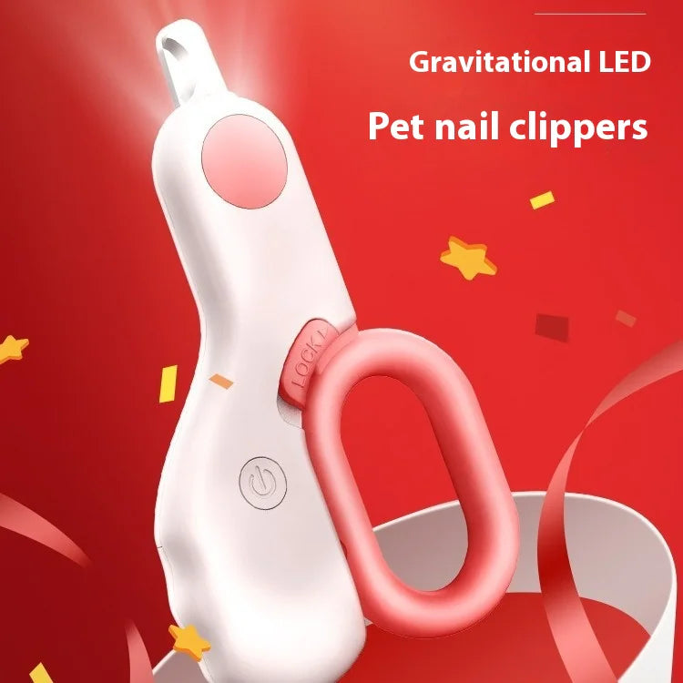 LED Nail Clippers — professional tool for safe pet grooming