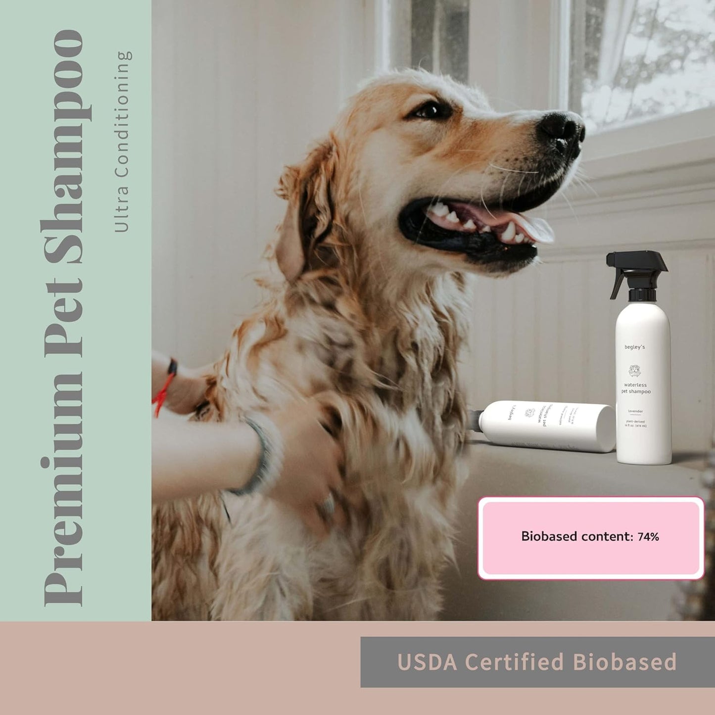 Begleys Odor Remover — enzymatic cleaner for pet messes