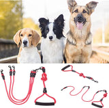 3-Dog Leash — tangle-free triple leash for multiple dogs