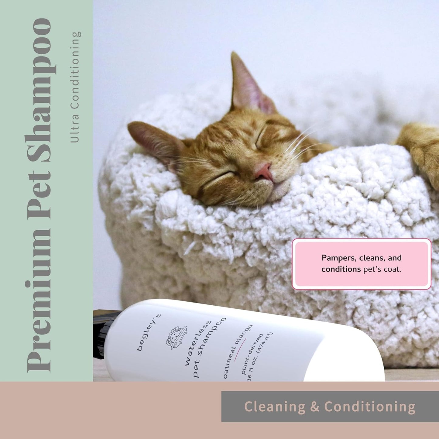 Begleys Odor Remover — enzymatic cleaner for pet messes