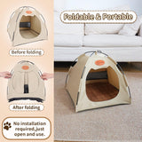 Mesh Pet Tent — foldable breathable tent for small pets