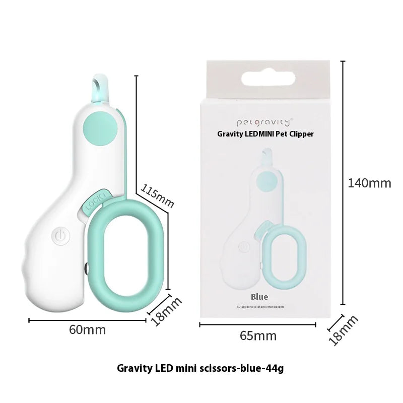 LED Nail Clippers — professional tool for safe pet grooming