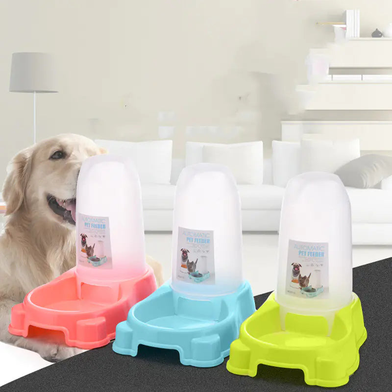 Auto Dispenser — gravity-fed bowl set for food and water