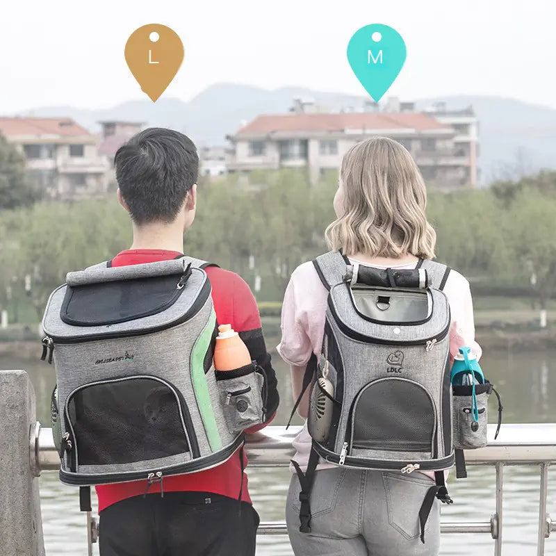 Pet Backpack — breathable travel bag for cats and small dogs