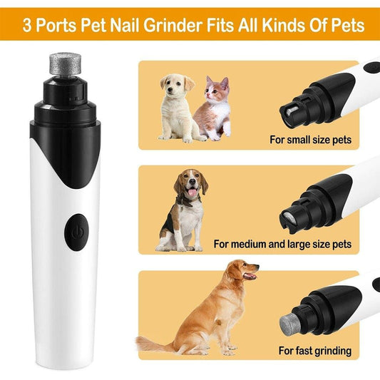 Nail Grinder — electric pet trimmer for dogs and cats
