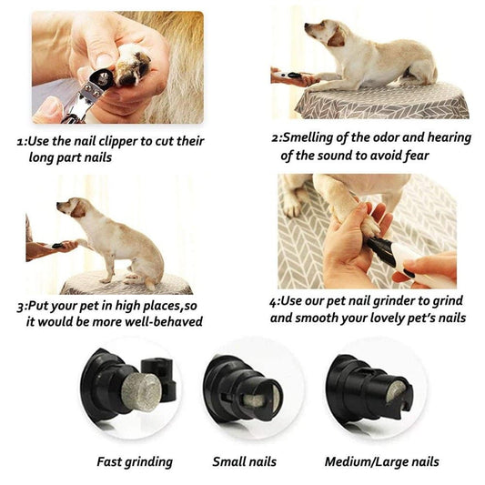 Nail Grinder — electric pet trimmer for dogs and cats