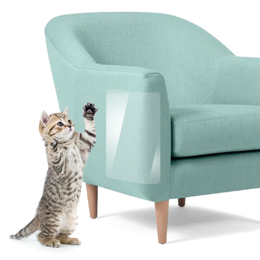 Cat Scratch Stickers — clear couch protectors for cat owners