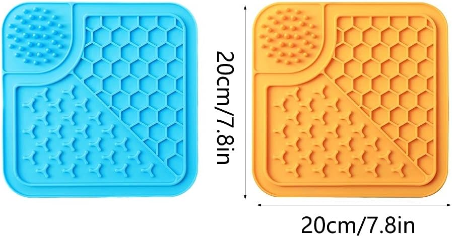 Lick Pad — silicone slow feeder for grooming and mealtime