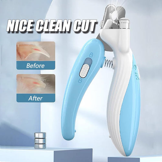 GlowTrim Clippers — LED-powered electric nail trimmer