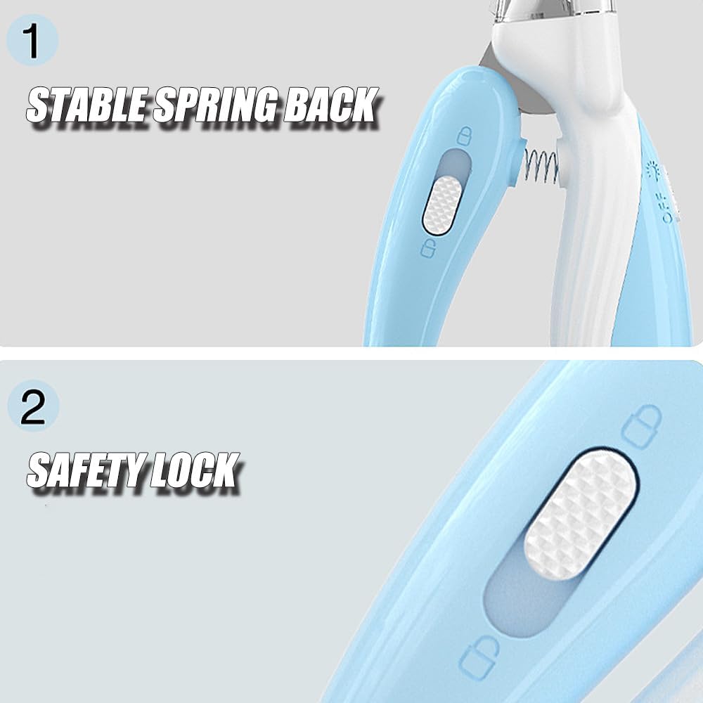 GlowTrim Clippers — LED-powered electric nail trimmer