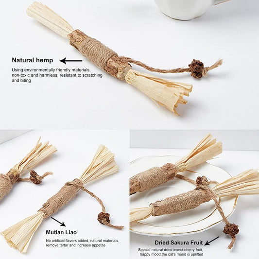 Catnip Chew Stick — dental stick for cats to bite and clean