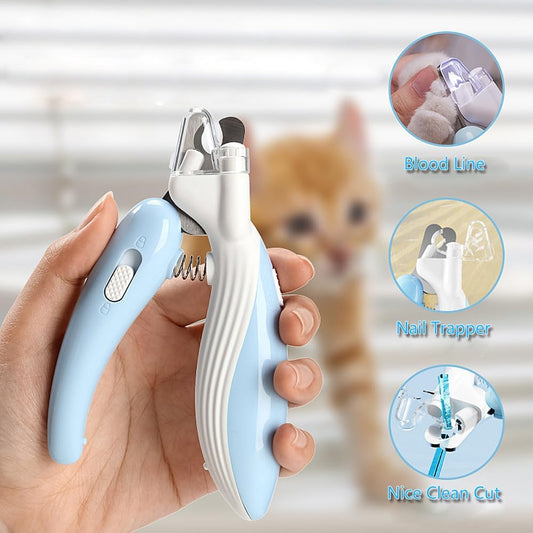 GlowTrim Clippers — LED-powered electric nail trimmer