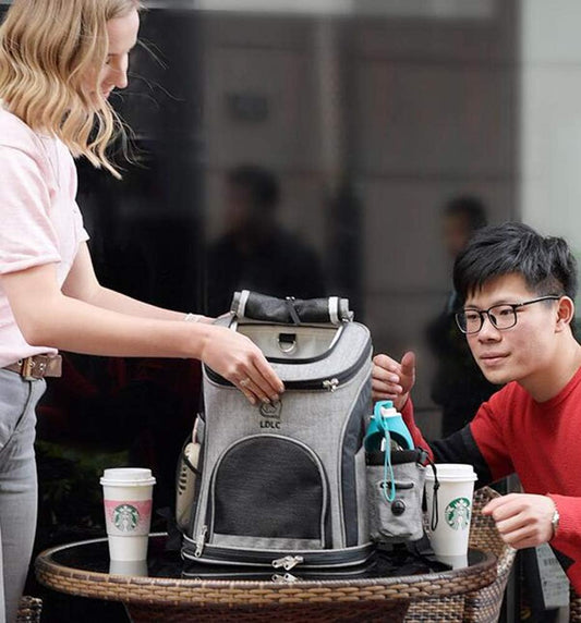 Pet Backpack — breathable travel bag for cats and small dogs