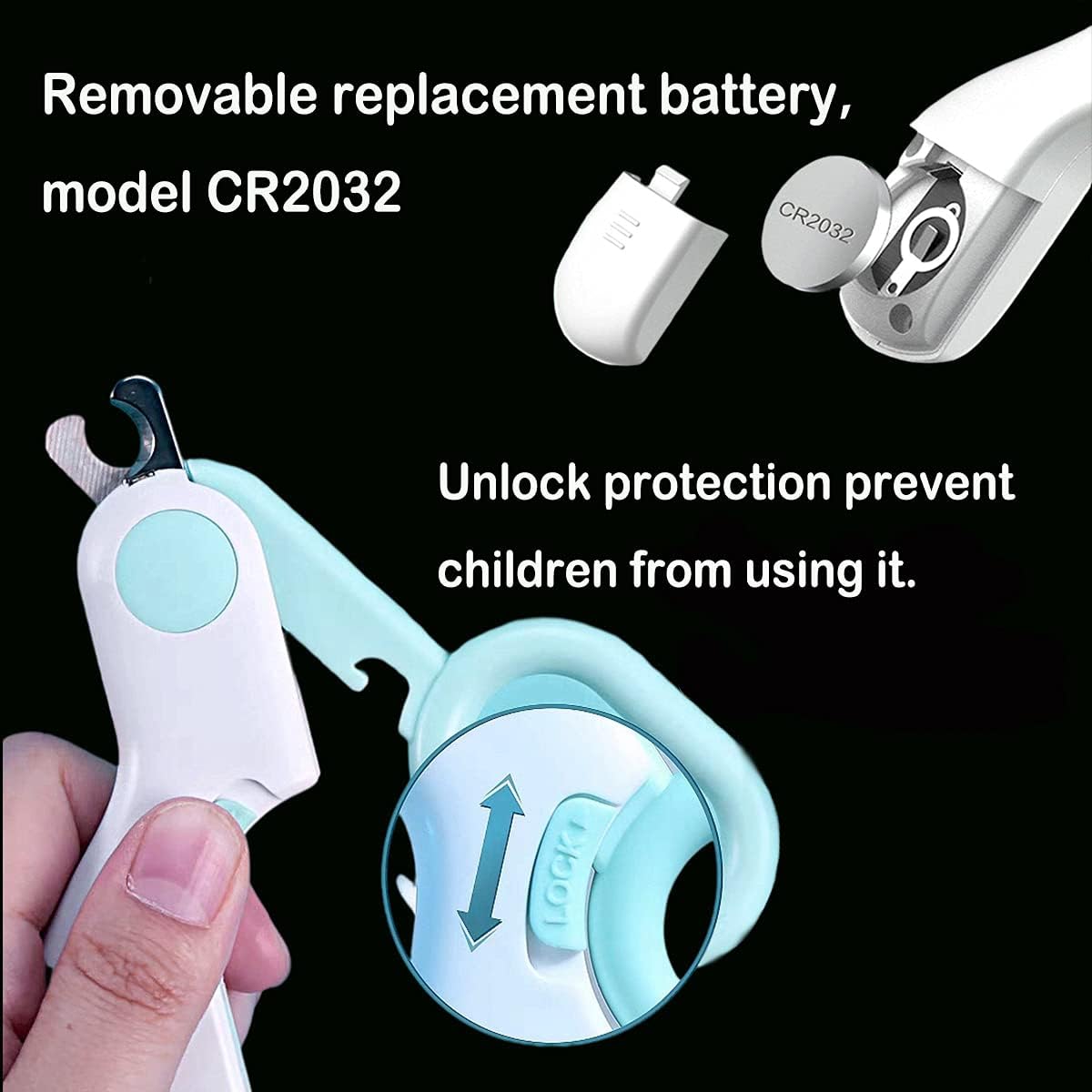 LED Nail Clippers — professional tool for safe pet grooming