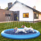 Summer Pet Pool — foldable outdoor splash pool for dogs