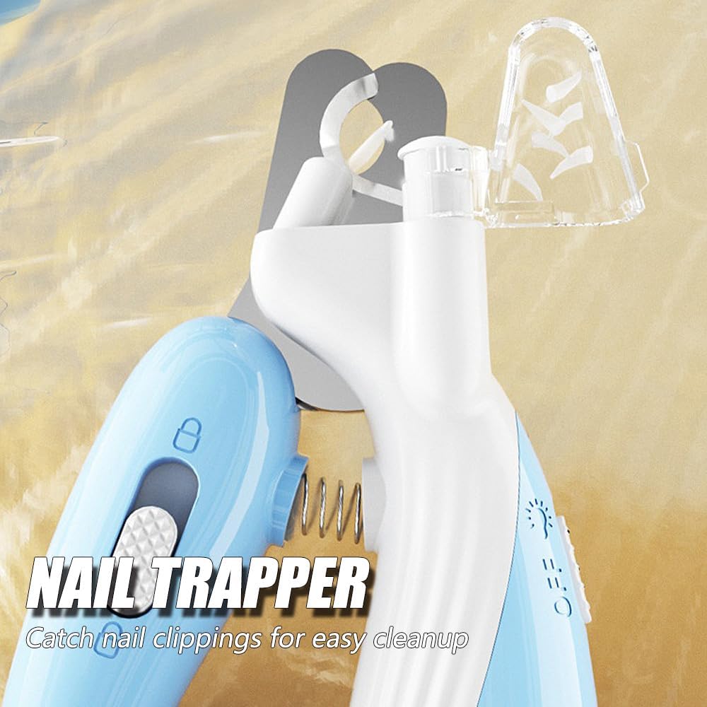 GlowTrim Clippers — LED-powered electric nail trimmer
