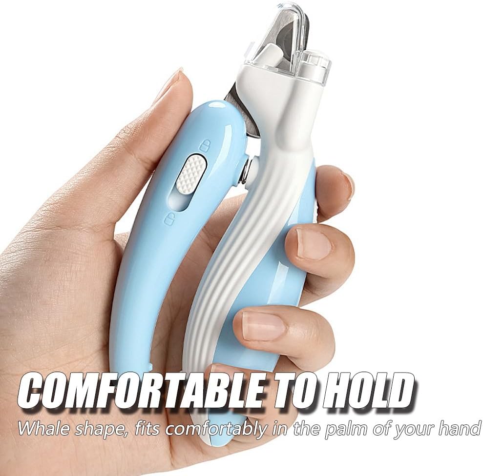 GlowTrim Clippers — LED-powered electric nail trimmer