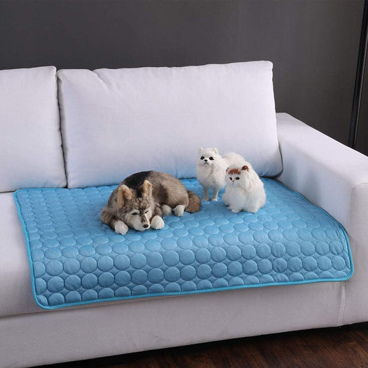 Cooling Pet Mat — summer sleeping pad with ice silk feel