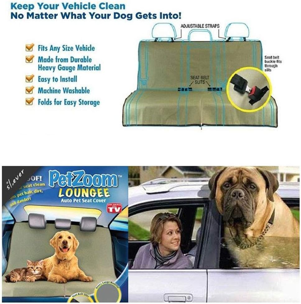 Pet Car Mat — waterproof car seat protector for dogs and cats