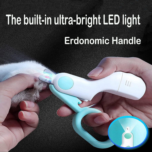 LED Nail Clippers — professional tool for safe pet grooming