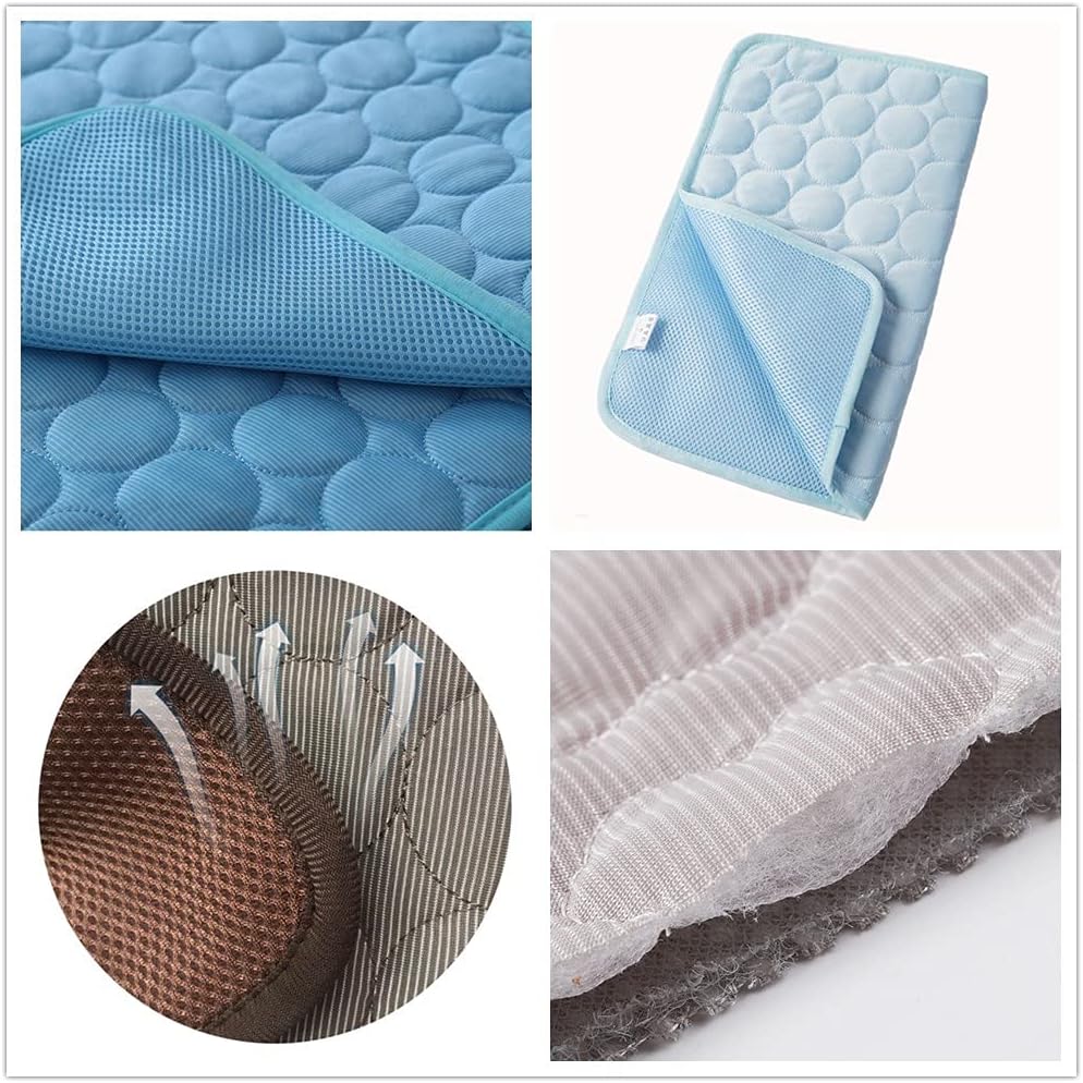 Cooling Pet Mat — summer sleeping pad with ice silk feel