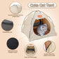 Mesh Pet Tent — foldable breathable tent for small pets