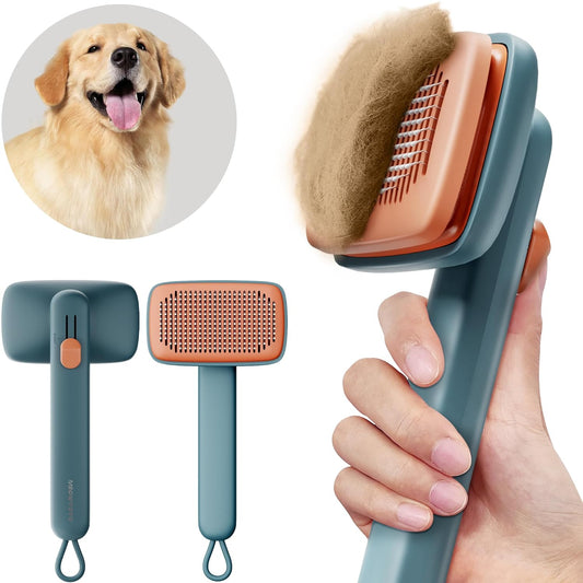 Self-Cleaning Comb — easy fur-removal comb for pets