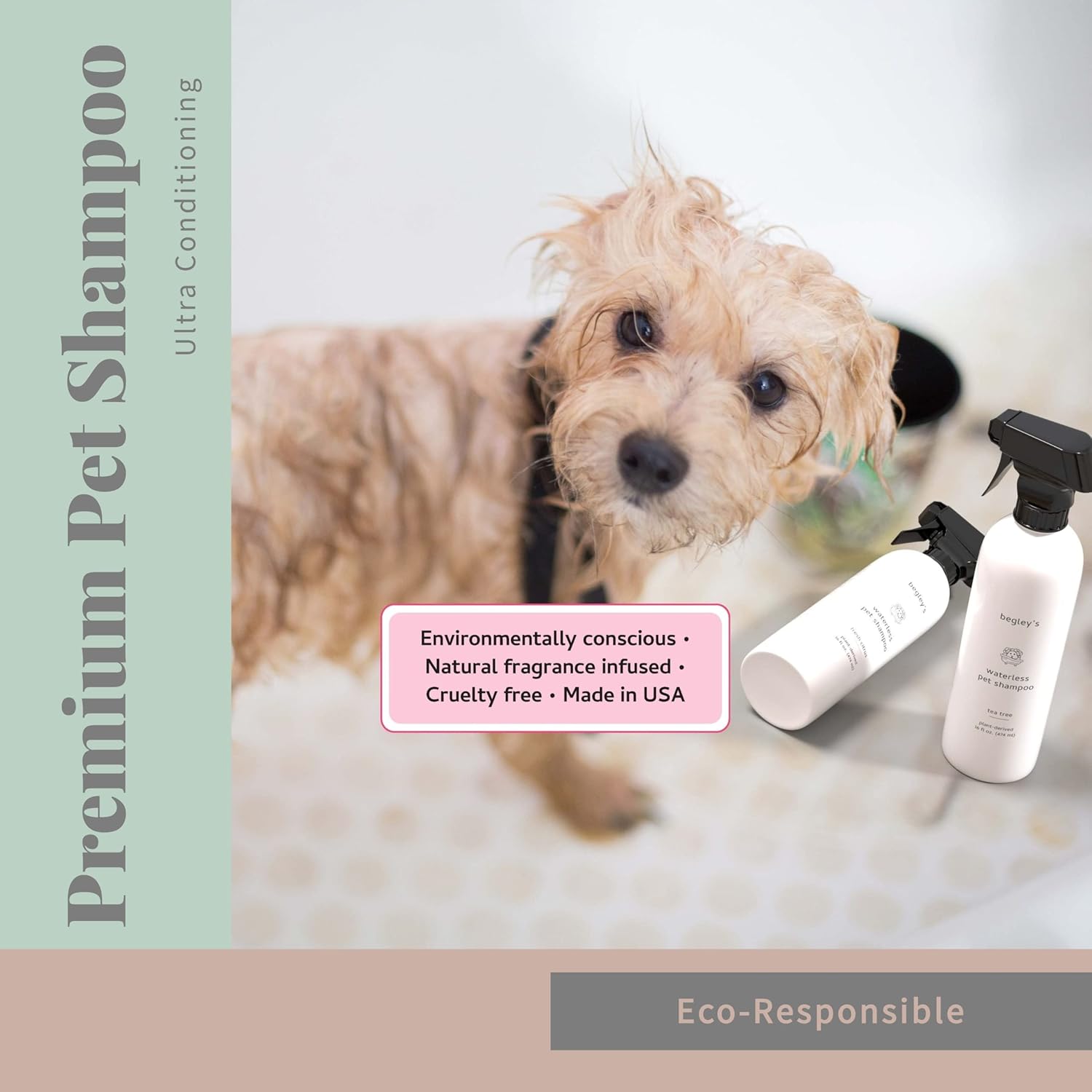 Begleys Odor Remover — enzymatic cleaner for pet messes