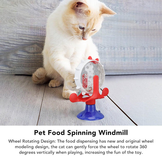 Cat Feeder Toy — treat-dispensing puzzle for smart cats