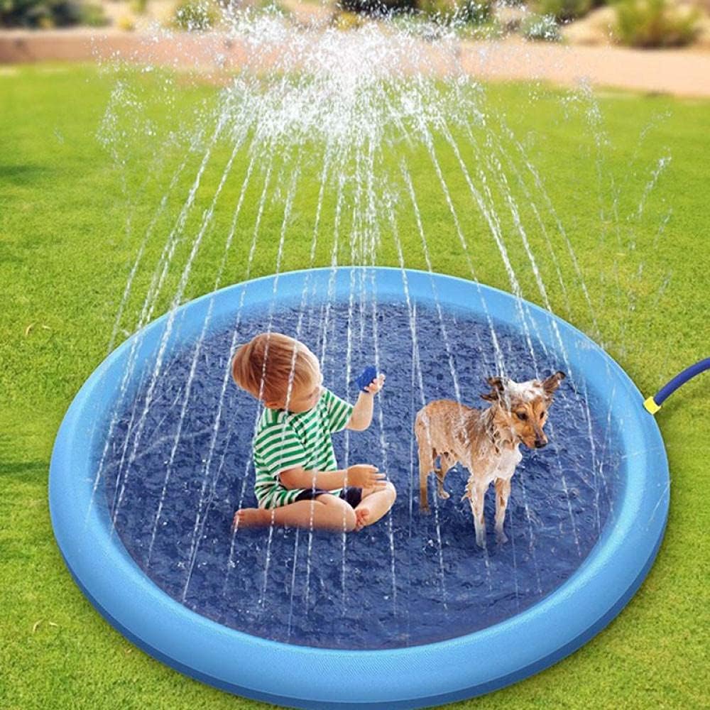 Summer Pet Pool — foldable outdoor splash pool for dogs