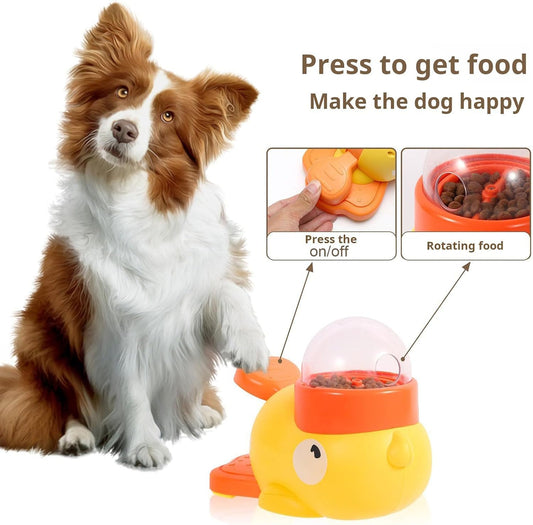 Duck Feeder Toy — interactive slow feeder in duck shape for pets