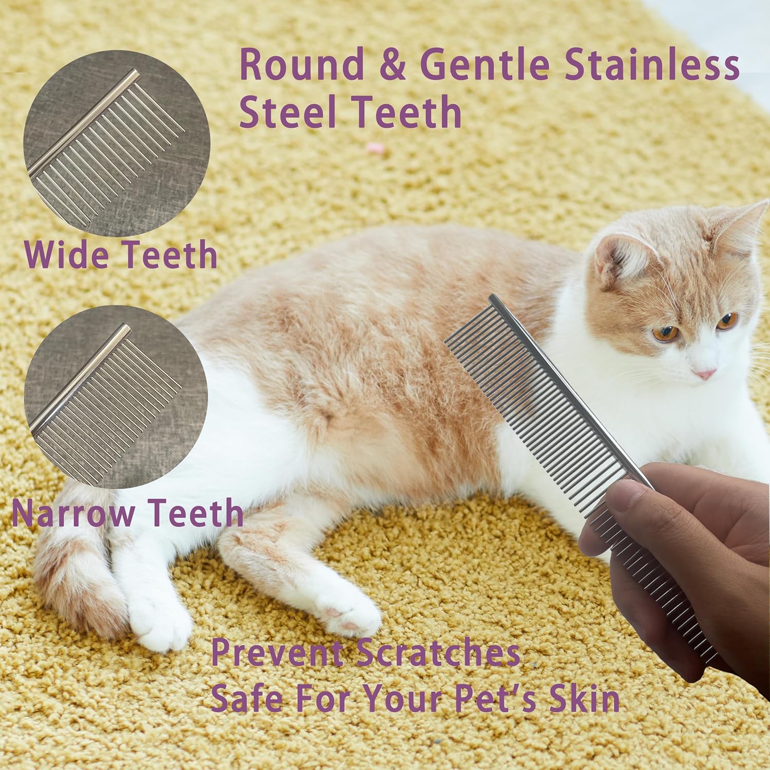 Qubccum Grooming Kit — 7 tools for pet care and grooming at home