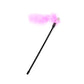 Turkey feather teaser wand — fun play wand for cats with bell