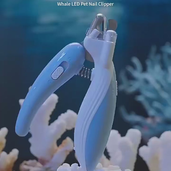 GlowTrim Clippers — LED-powered electric nail trimmer