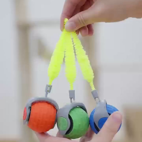 Speedy cat tower toy — 3-level spinner toy for cats